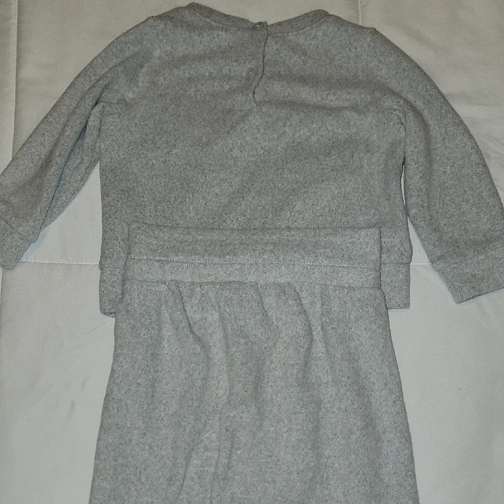 Gray Baby Sweatshirt and Pants Set
